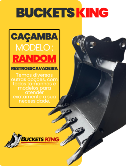 Concha para Retroescavadeira Random