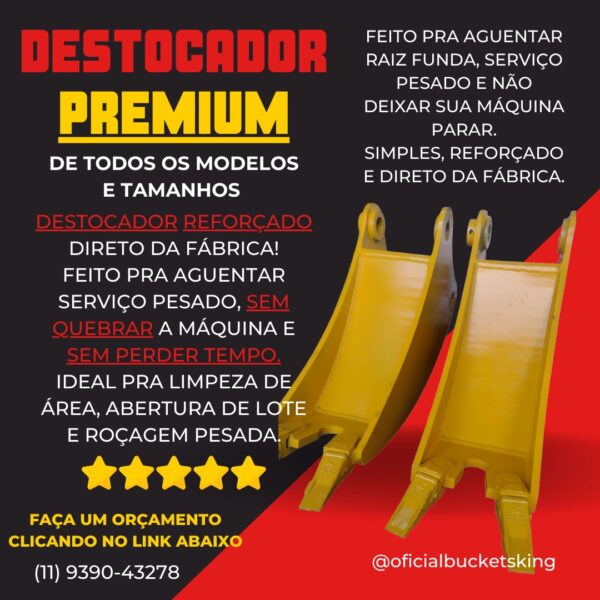 Concha Destocadora Florestal P/escavadeira Hidráulica XCMG 225