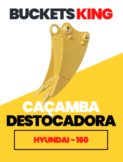 Concha Destocadora Florestal P/escavadeira Hidráulica Hyundai 160/180
