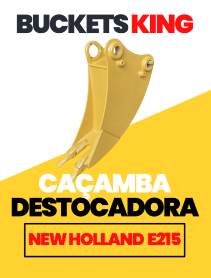 Concha Destocadora Florestal P/escavadeira Hidráulica New Holland  E215