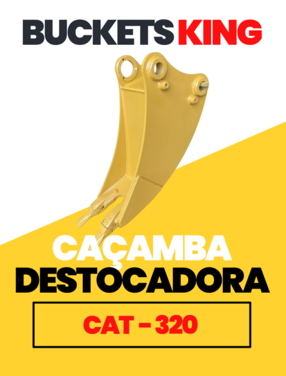 Concha Destocadora Florestal P/escavadeira Hidráulica CAT 320