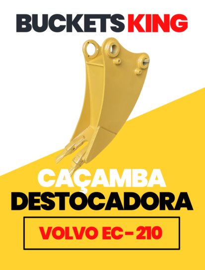 Concha Destocadora Florestal P/escavadeira Hidráulica Volvo EC210