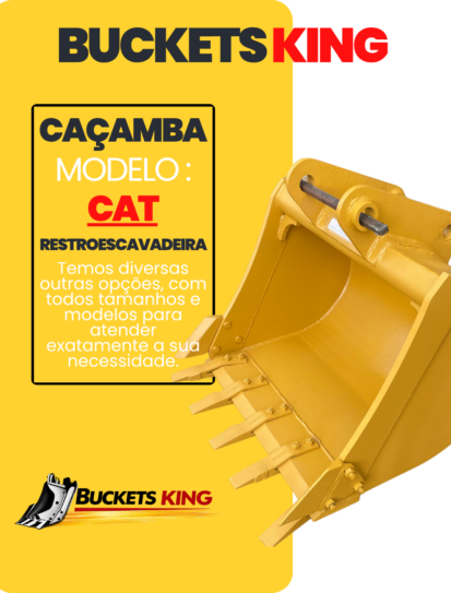 Concha para Retroescavadeira CAT