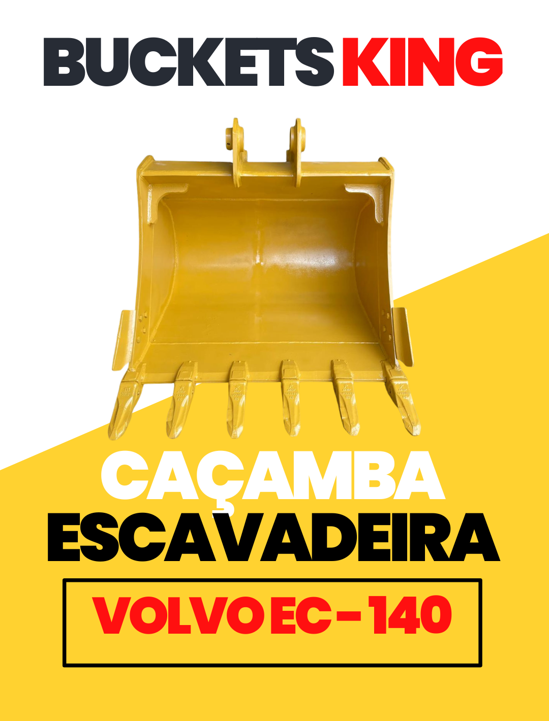 Concha para escavadeira hidráulica Volvo EC-140